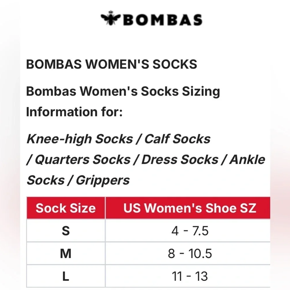 Bombas Women’s All Performance Black and White Athletic Socks. NWOT